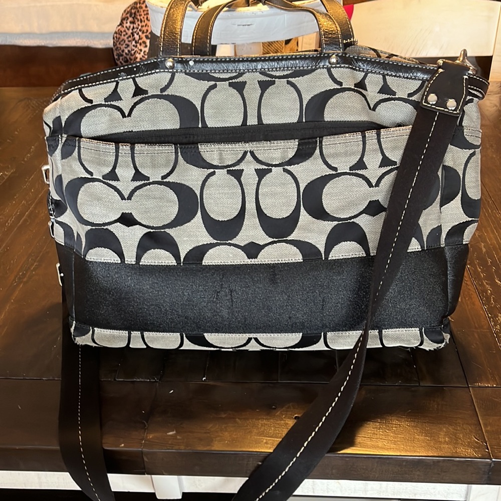 Coach Diaper/Duffle Bag - Picture 4 of 4